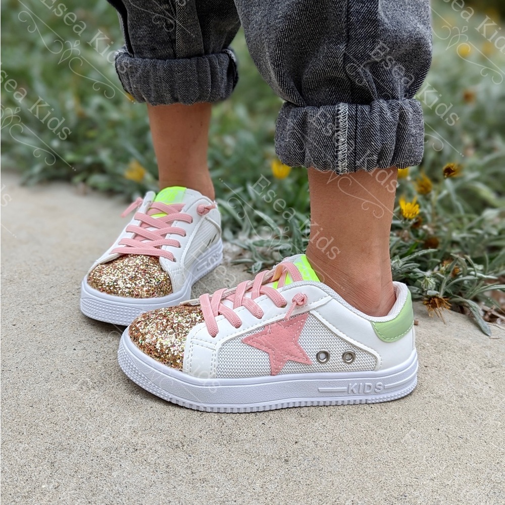 Boutique Shimmer Star Sneaker